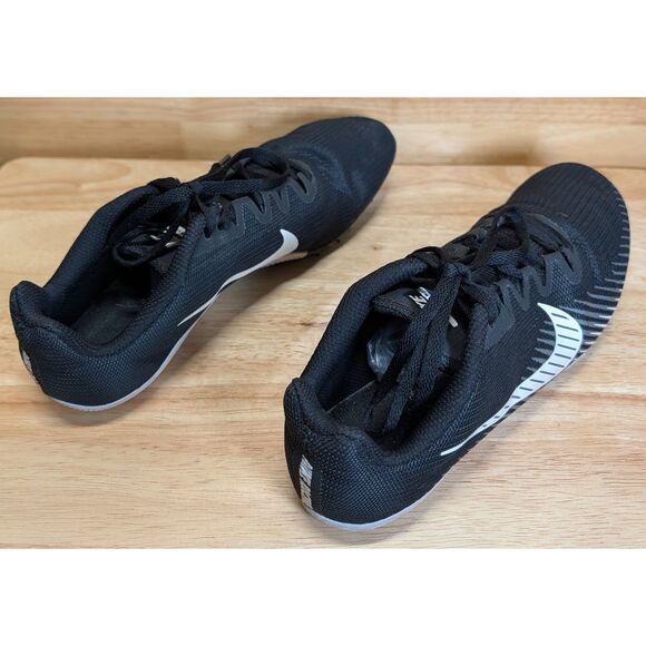 Nike Zoom Rival M Track Spikes Shoes Black Men’s 7.5 w/ Bag & Tool AH1020-002 - Picture 8 of 11